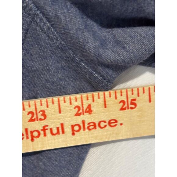 English Laundry 1/4 Zip Pullover LIght Sweater Mens sz XL Blue preppy career - Picture 4 of 8